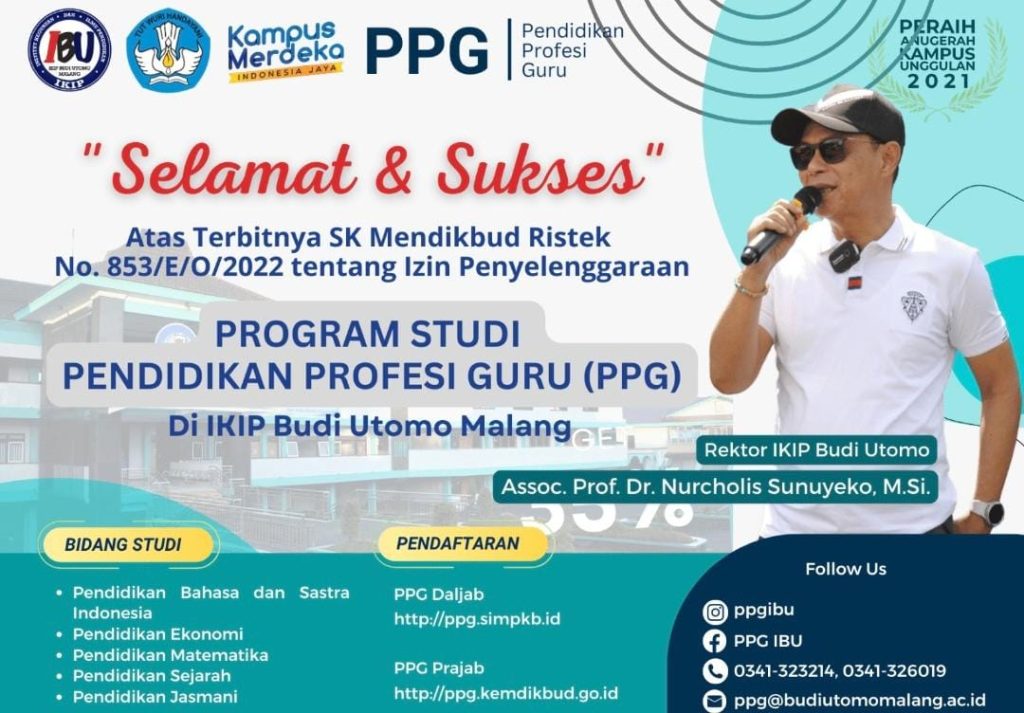46 Mahasiswa Ikip Budi Utomo Malang Telah Lulus Program Keguruan