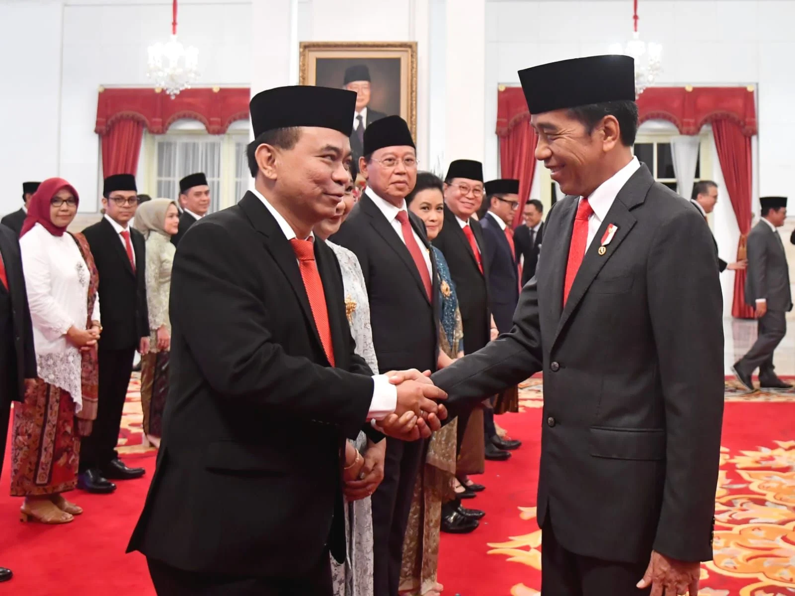 Presiden Jokowi Resmi Melanti Budi Arie Setiadi Sebagai Menteri Komunikasi Dan Informatika