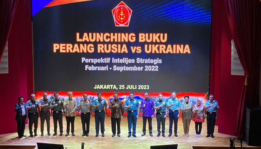 Panglima Tni Laksamana Yudo Margono Meluncurkan Buku Berjudul Perang Rusia-Ukraina
