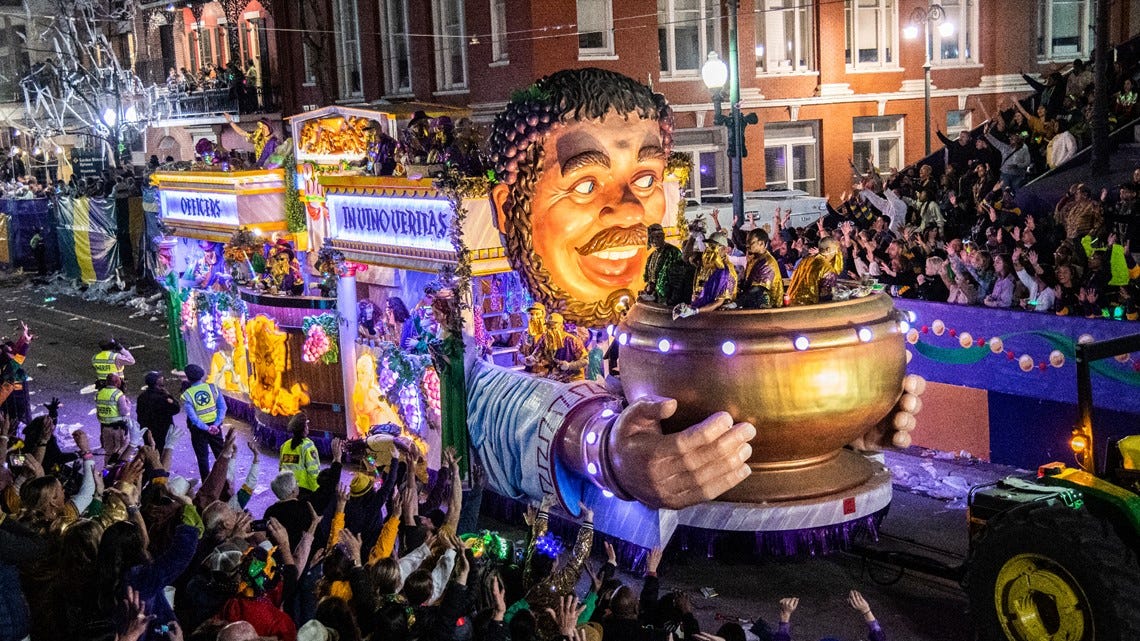 The Vibrant Heart of Mardi Gras: New Orleans, USA
