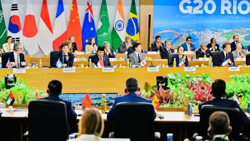 Prabowo Subianto Mendorong Negara G20 untuk Mendesak Gencatan Senjata di Gaza dan Ukraina