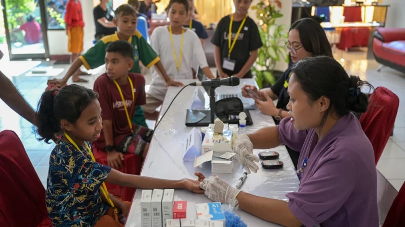 Pemeriksaan Kesehatan Siswa Sekolah Rakyat Kupang Temukan Masalah Kesehatan